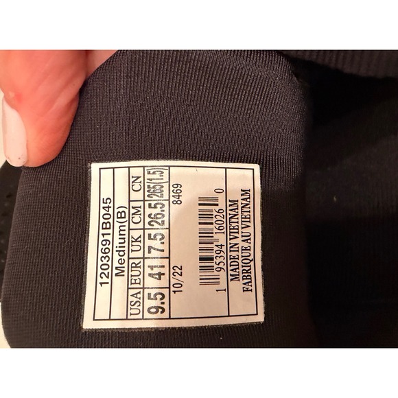 Brooks Glycerin 20 Women's Size 9.5 Black White Orange Running Shoes Excellent - Picture 5 of 5